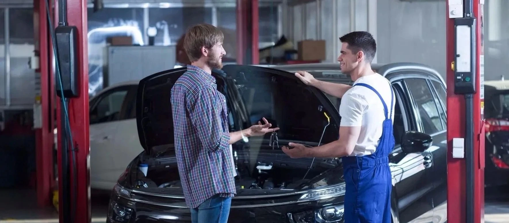 Спокойный городской сценарий замены автомобиля на время ремонта